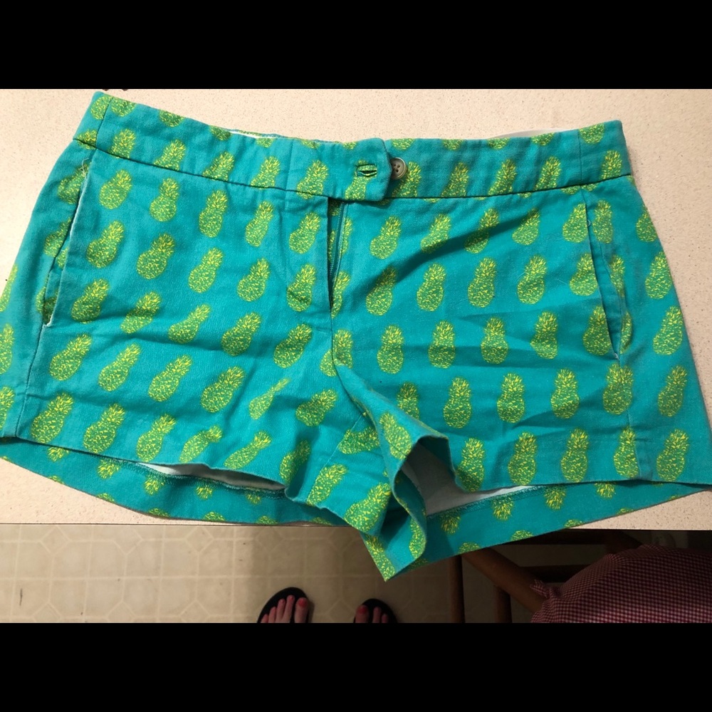 JCrew Factory 3” Pineapple Shorts